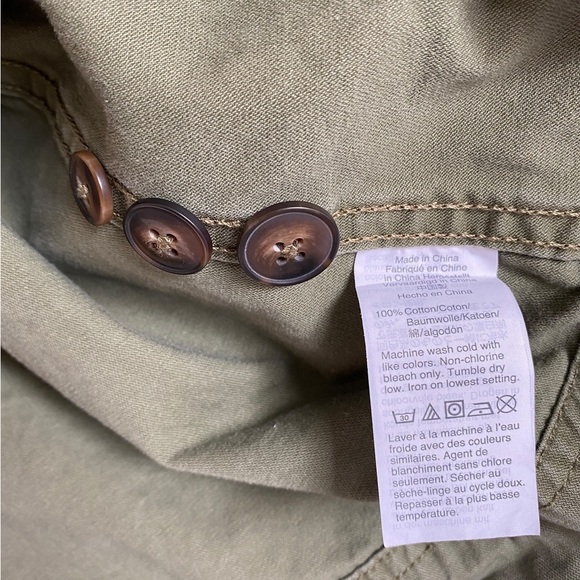 Madewell Northwoods Green Military Jacket Womens S - Picture 4 of 5